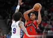 爱游戏官方-猛龙不敌开拓者，恩比德27分