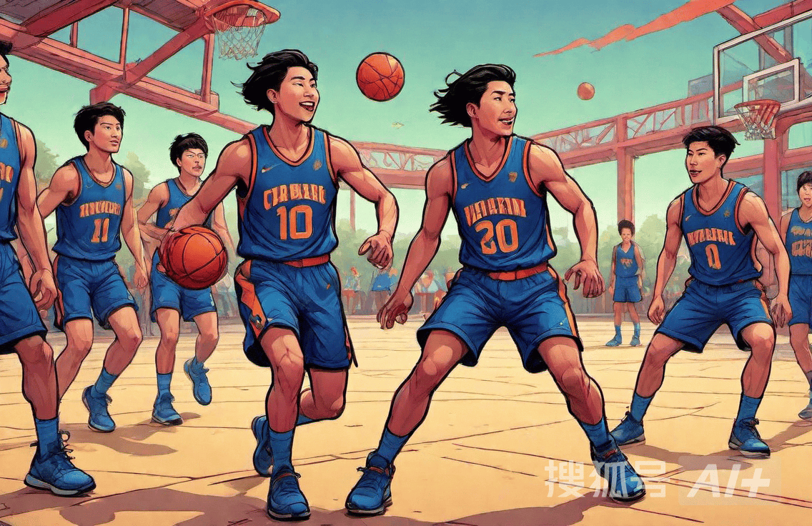 篮球场上的每个瞬间都充满着无限的激情
