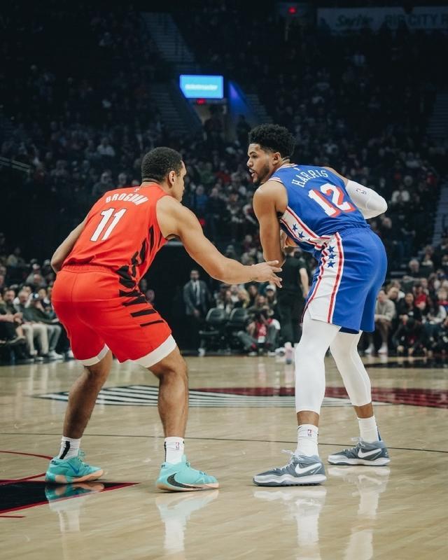 猛龙不敌开拓者,恩比德27分 猛龙不敌开拓者,恩比德27分